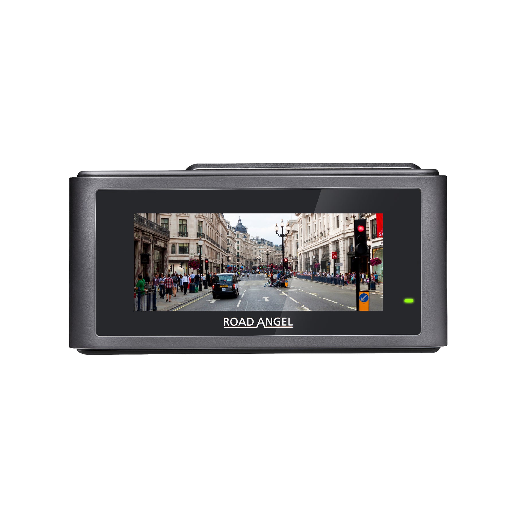 New- Road Angel Halo Play 4K Dual Dash Cam with 3.2" Screen & 64GB SD Card & Hardwiring Kit Bundle