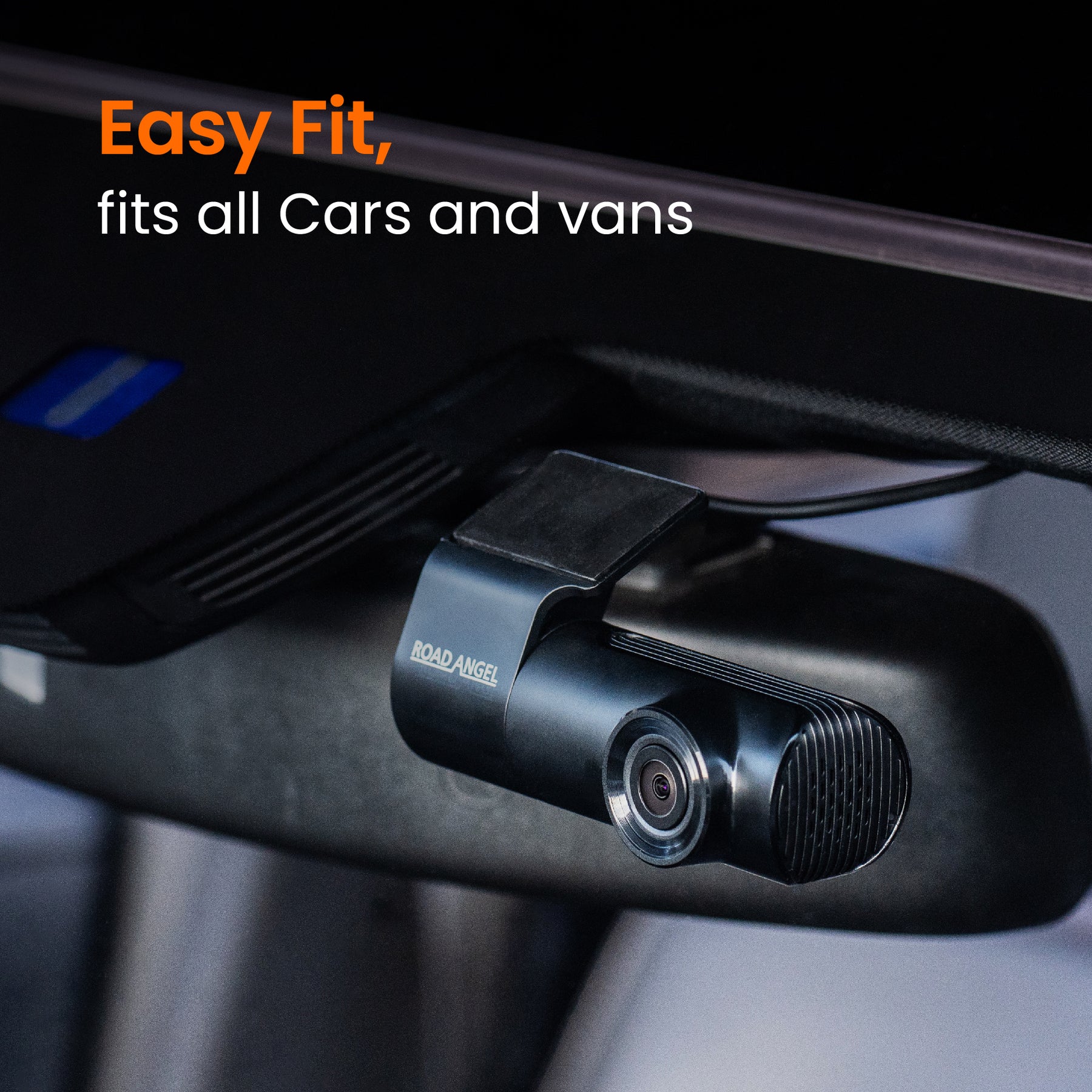 NEW - 2025 Halo Start 2 1080p Full HD Compact Dash Cam With Quick Release Mount (USB-C)