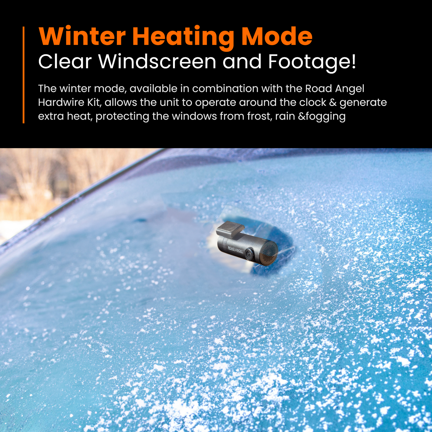 RA7300C - Road Angel Halo Dash Cam 5V- Type C Hardwiring Kit - for Halo Start 2/Ignite 2 and Vision 3