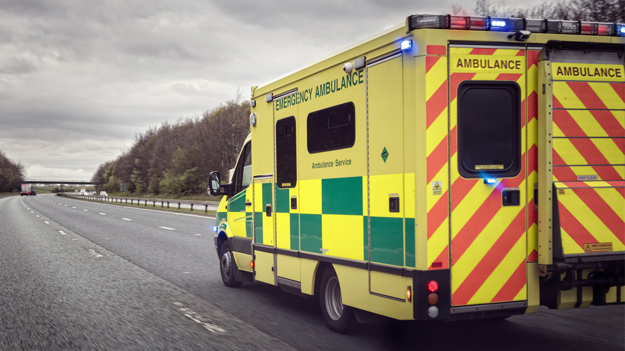 Can moving out of the way of an Ambulance get me fined?