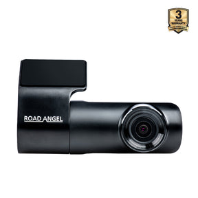 NEW - Road Angel Halo Start 1080p Full HD Compact Dash Cam With Quick Release Mount with 64GB SD Card & Hardwiring Kit Bundle