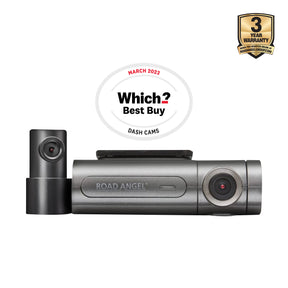 Road Angel Halo Pro 128GB Deluxe Dual Dash Cam Bundle with – Battery Pack for Ultimate Parking Monitoring!  - Nationwide Installation Included