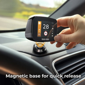 Road Angel Pure One 2.4 Speed Camera Detector With Speed Awareness - hidden