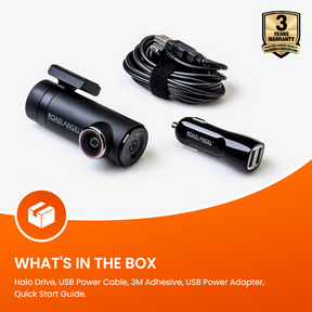 NEW - Road Angel Halo Drive 2 1440p QHD Dash Cam (Now Type C )